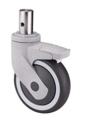 ダジン医療カスター 125mm 5インチスレッドストーム回転カスターホイール