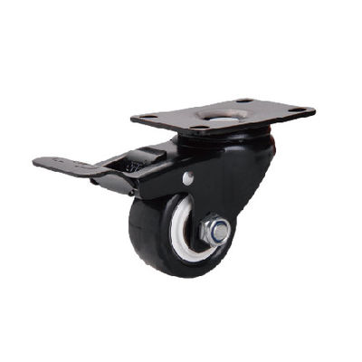 PP PU PVC ユニバーサル 家具 カースト 黒 軽量カースト ホール