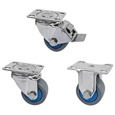 ダジン PA ステンレス 鋼鉄 カースター 輪 50mm 高負荷容量 150kg