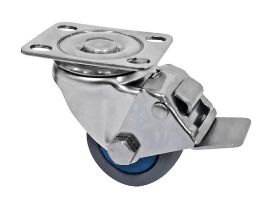 ダジン PA ステンレス 鋼鉄 カースター 輪 50mm 高負荷容量 150kg