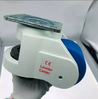 GD150F 超重量級プレートマウントレベリングキャスター 1500kg 容量 ナイロンホイール＆ベース